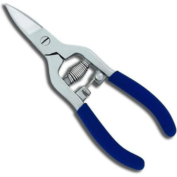 6.25" Heavy Duty Cotton Rag Quilt Snips Locking Scissors Spring Action