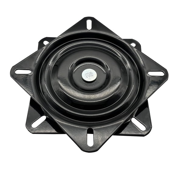 6.25 Inch Heavy Duty Bar Stool Swivel Plate Replacement, Bar Stool Seat Turntable,Square Swivel Mechanism for Recliner Chair or Furniture - Ball Bearing Swivel Boat Seat