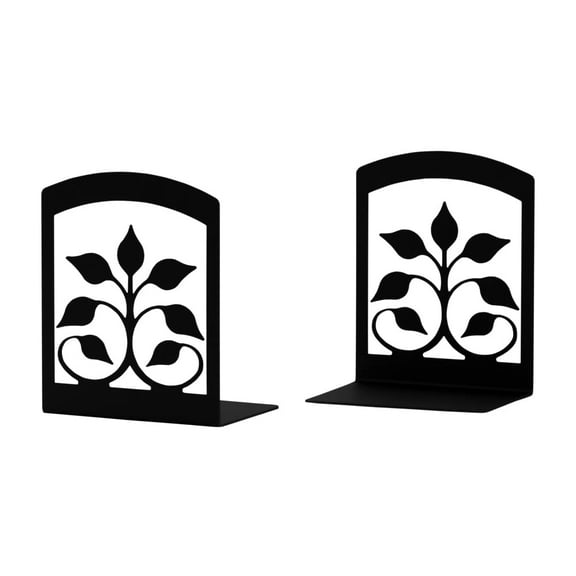 6.25 Inch Leaf Fan Book Ends