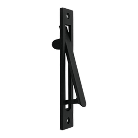 6.25 in. Heavy Duty Edge Pull, Black - Solid