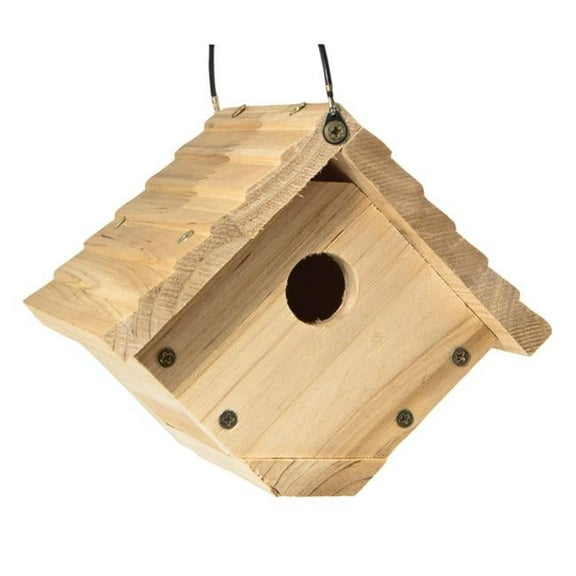 6.25 x 6.8 x 7.13 in. Red Cedar Bird House