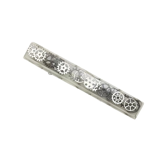 6.25U Mechanical Keyboards Spacebars Keycap With Gears Design Transparents Glowing Effect For Customs Gaming Setups Resi