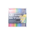 thumbnail image 1 of 6.29in Double Tip Watercolor Pens 48ml Large Capacity Washable Markers for Drawing Doodling Art, 1 of 7