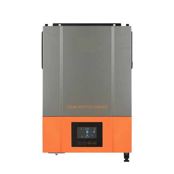 6.2KW Hybrid Solar Inverter Pure Sine Wave Inversor 48V 230VAC PV Input Max 500vdc MPPT 120A Solar Controller Support Li ,Multiple Protection Functions
