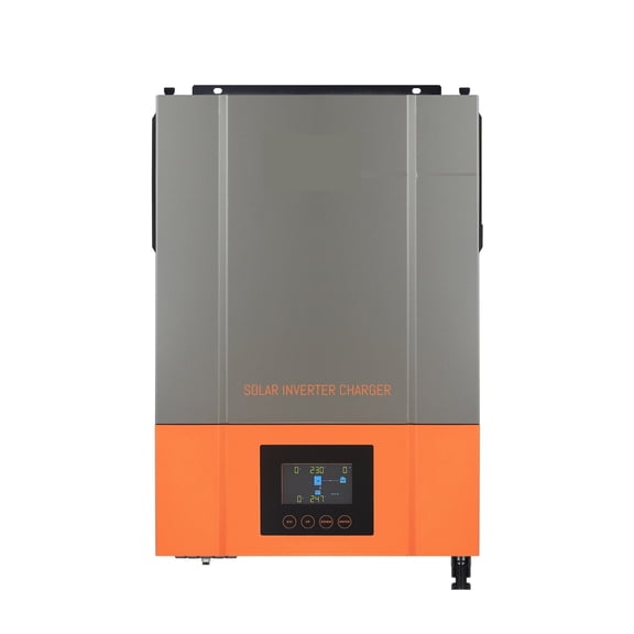 6.2KW Hybrid Solar Inverter Pure Sine Wave Inversor 48V 230VAC PV Input Max 500vdc MPPT 120A Solar Controller Support Li - 6.2KW WITH WIFI