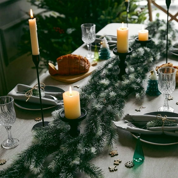 6.2ft Christmas Green Hanging Vine Decor Artificial Plants Backdrop for Home Garland Artificial Ivy Greenery Eucalyptus Spring Garland Wedding Table Fireplace Decoration