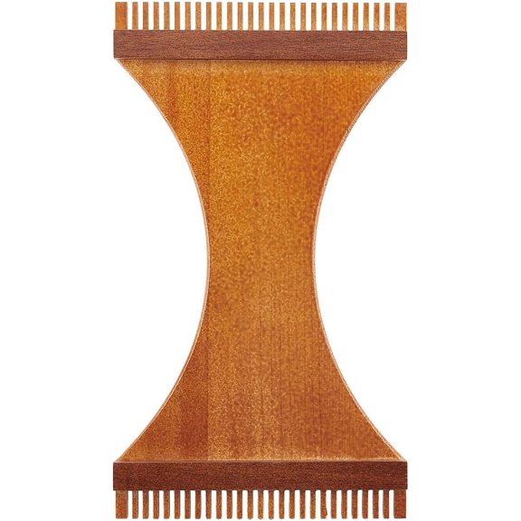 6.2x10.9 Inch Weaving Loom Wood Knitting Loom Multicord Knitting Set for Weaving Beginners Mini Weaving Tool for Crafts Making Brown