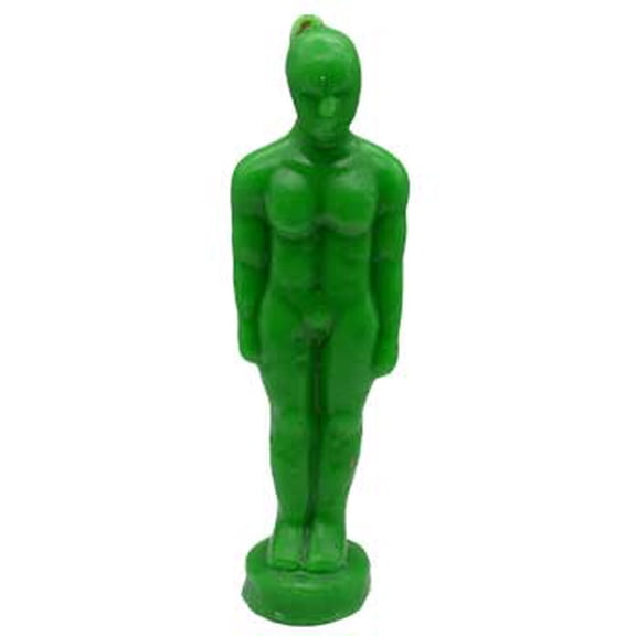 6 3/4" Green Man candle