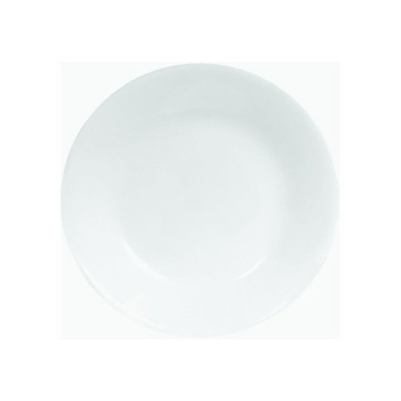 6-3/4" Livingware Bread and Butter Plate Sold in Packs of 6, 6 pack, Winter Frost White