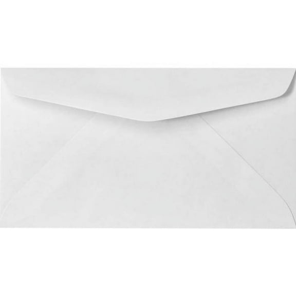 #6 3/4 Reply Business Envelope - 50 Per Pack (White)