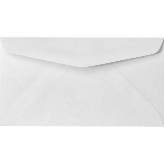 #6 3/4 Reply Business Envelope - 50 Per Pack (White)