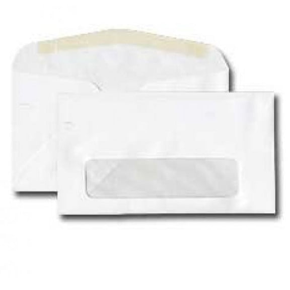 #6 3/4 Window Envelope - 24# White (3 5/8 x 6 1/2) - Window Envelope Series (Box of 500)