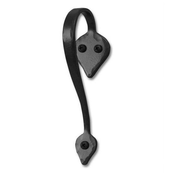 6-3/4 in. x 1-3/4 in. 1-5/8 in. Hand Forged Black Spade Loop Handle