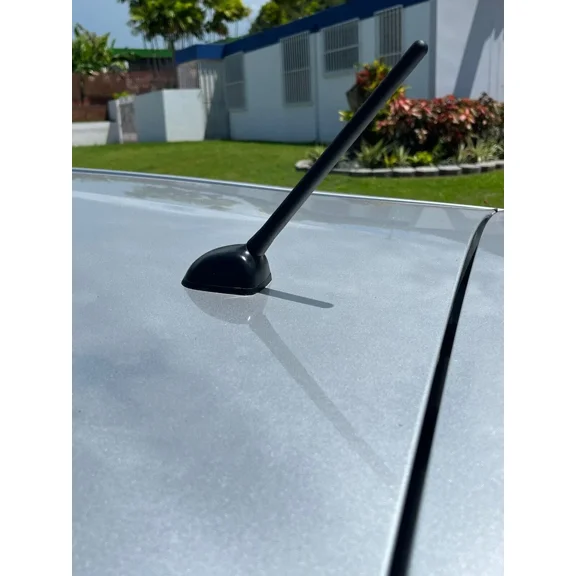 6 3/4" inch Short Black Antenna Mast Radio AM/FM for NISSAN VERSA 2007-2024 Brand New