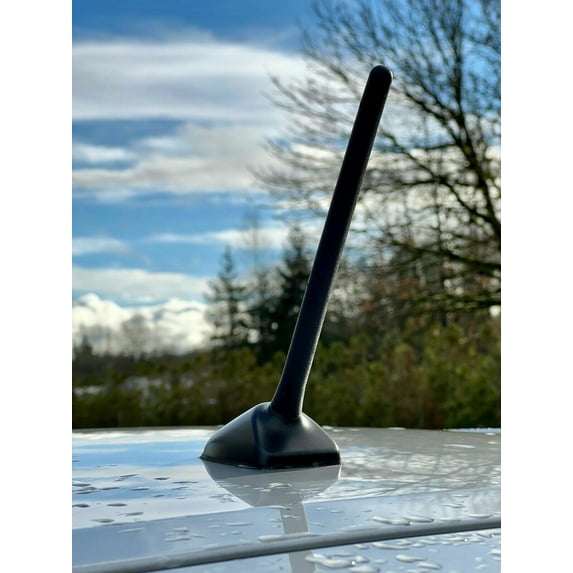 6 3/4" inch Short Black Antenna Mast Rod Radio AM/FM for SCION IQ 2012-2015 Brand New
