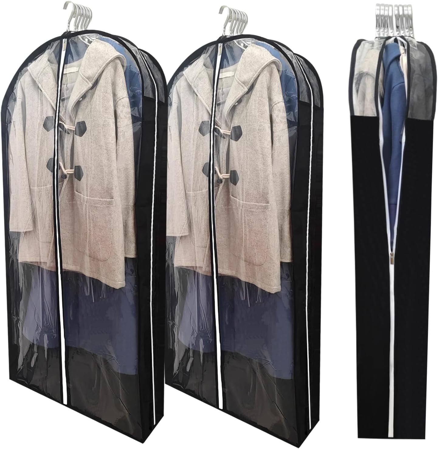 6.3 Gusset Dress Bags for Gowns Long Moth Proof Garment Bags for