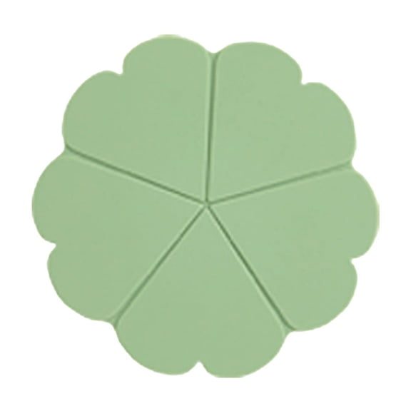 6.3 Inch Heat Resistant Silicone Flower Trivet, Anti Scald Pot Table Mat, Flexible Hot Dish Protector for Kitchen Counter, Dining Table And Coffee Cup Daily Placement