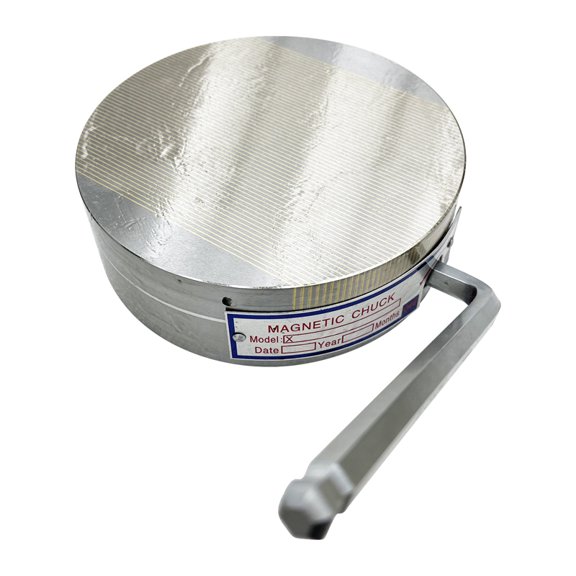 6.3 Inch Round Magnetic Chuck High Precision Suction Cup for Surface Grinder Workpiece Positioning
