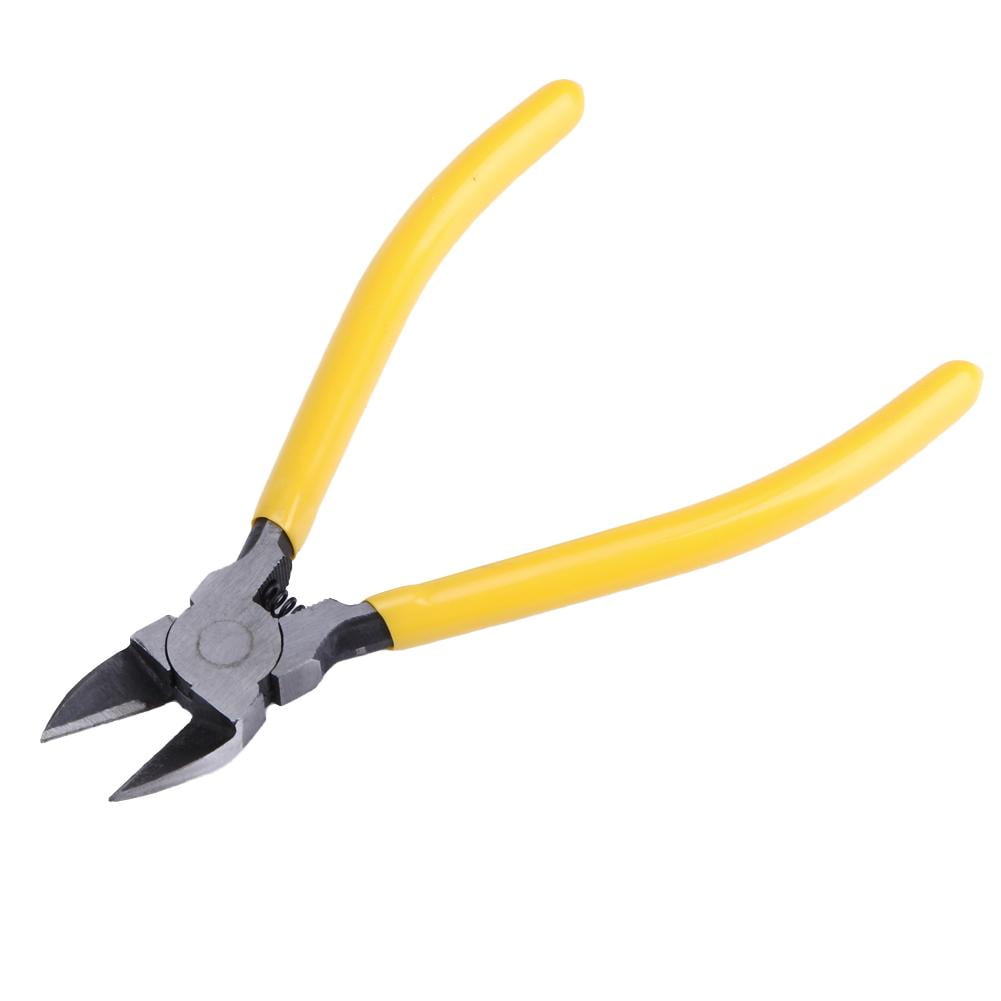 VEVOR Fiber Optic Stripper 4 in 1 Wire Cutters Pliers Three Hole Fiber Stripping Plier w/Wire Cutter for Stripping Cutting and Cleaning Applied in