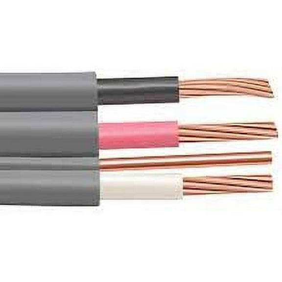 6/3 UF-B Wire, Underground Feeder and Direct Earth Burial Cable (25ft)