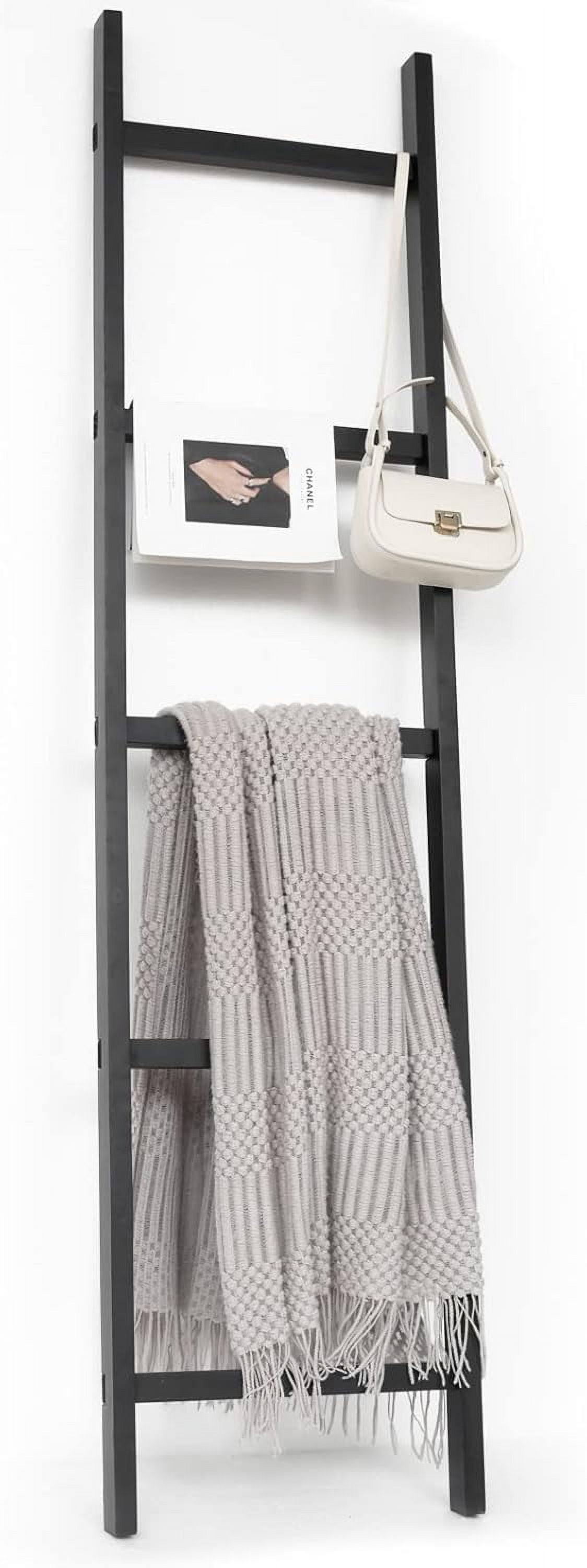 Blanket Ladder Buy FUIN Fully Assembled Ft Wood Decorative Wall