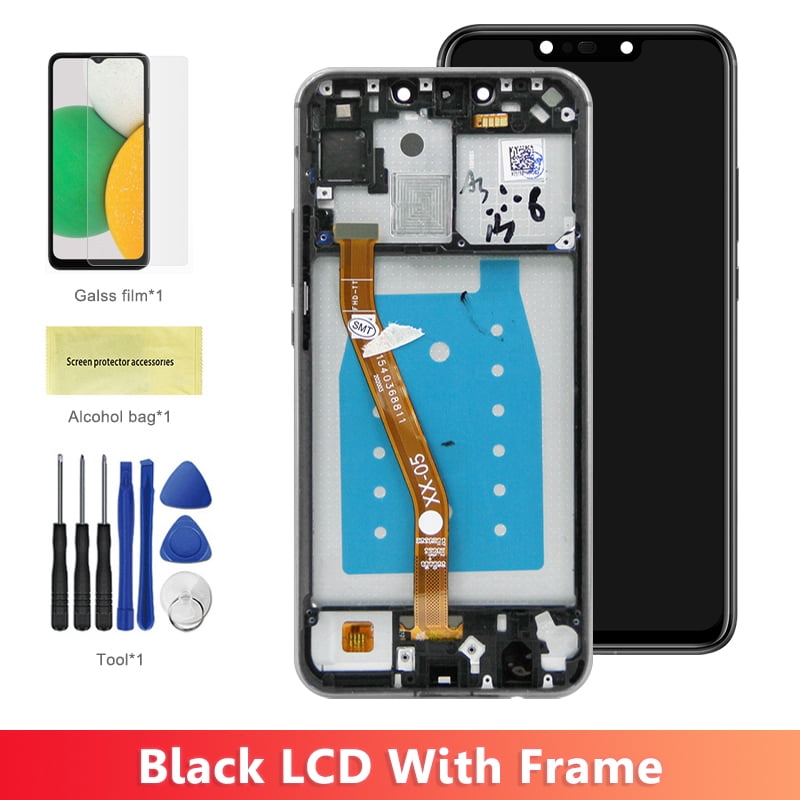 ARSSLY LCD Schermo per Huawei P Smart Plus e Nova 3i Display Touch Schermo per Huawei P Smart Plus 6,3 Digitazer Assembly Sostituzione con Completo Riparazione Kit (16 cm