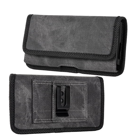 6.3 inch Universal Mobile Holster Case for Samsung Galaxy S21, iPhone 11, iPhone 12 Pro, Moto G Stylus, Moto G Pure