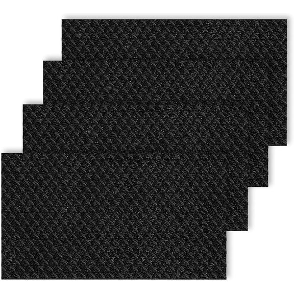 6.3 x 4.3 x 3/16 Activated Carbon Filter Compatible with Windmill Window Air Conditioner, Filters Smoke, Pollen, Dust et., 4 Pack