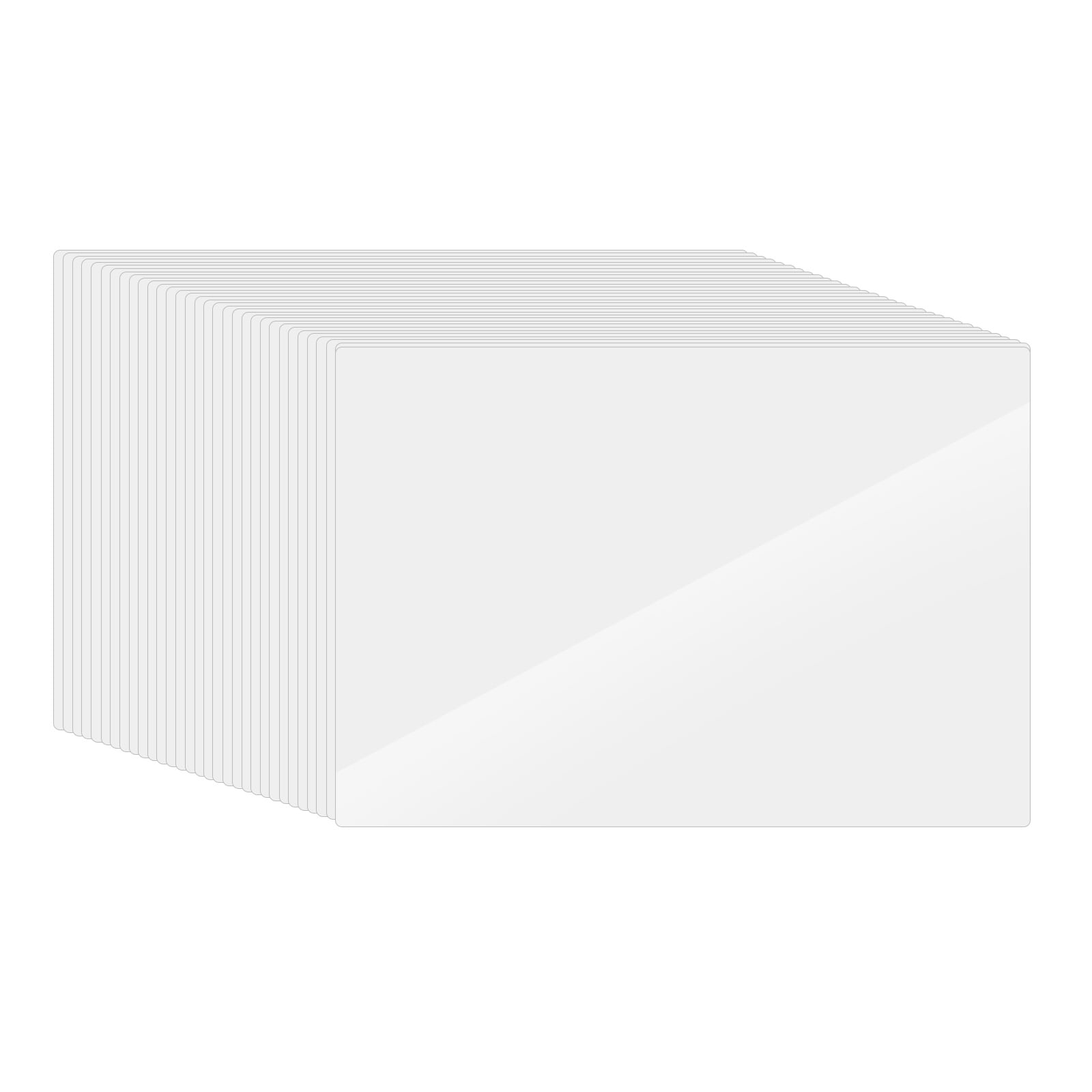 6.3"x8.7" Index Card Thermal Laminating Pouches, 100Pcs 8 Mil Laminating Sheets File Card Lamination Pouch Tags for Work Permits Pass Cards