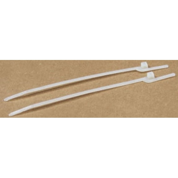 6" (30 lbs Tensile ) EZ-Off Cable Ties / Nylon / Natural (White) - 10000 Piece Carton