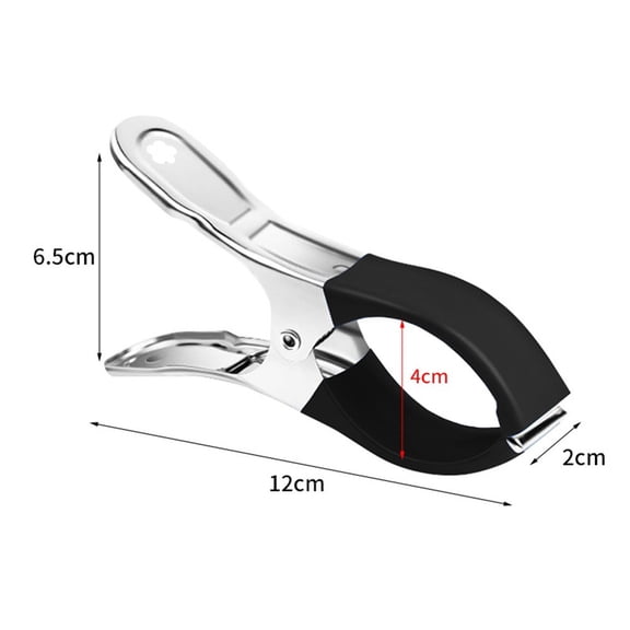 6/30Pcs Pool Cover Clips Stainless Steel Pool Cover Clamps For Above Ground Swimming Pool Wind Guard Clip Black Blue