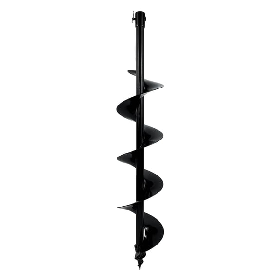 6"  31" Auger Bit for Earth Auger,Digger Post Holes Replacement Earth Digger Planting Drill Bit, Garden Tools Spiral Hole Drill Planter for Bulb Planting, Fence Post, Umbrella Holes