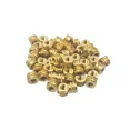 thumbnail image 1 of #6 32 6-32 6 Brass Threaded Heat Set Inserts For 3D Printing Screws Metal Qty 50, 1 of 6