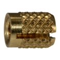 thumbnail image 1 of #6-32 Brass Coarse Thread Flush Inserts (8 pcs.), 1 of 1