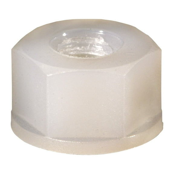 #6-32 Nylon Plastic Coarse Thread Lock Nuts (16 pcs.)