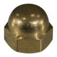 thumbnail image 1 of #6-32 Solid Brass Coarse Thread Acorn Cap Nuts CNB-030, 1 of 1
