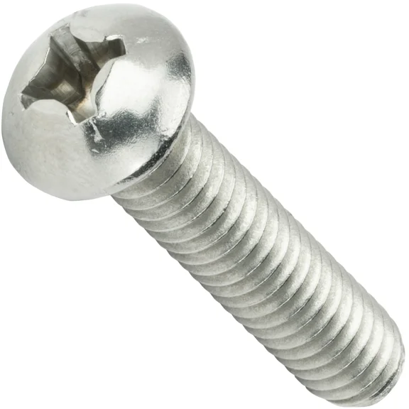 6-32 X 2" Phillips Round Head Machine Screws Stainless Steel 18-8 Qty 50
