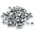 thumbnail image 1 of 6#-32 Zinc Plated Self-Locking Nylon Insert Hex Lock Nut 100pcs, 1 of 1