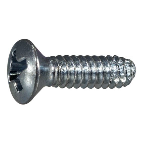 #6-32 x 1/2" Slotted Oval Head Thread Cutting Screws TCSOS-120 (48 pcs.)