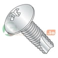thumbnail image 1 of 6-32 x 1/2" Type 23 Thread Cutting Screws / Phillips / Truss Head / Steel / Zinc (Quantity: 10,000 pcs), 1 of 1