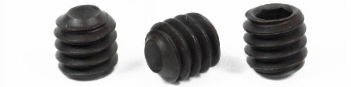 6-32 x 1/4" Cup Point Socket Set Screws / Alloy Steel / Black Oxide - 100 Piece Carton