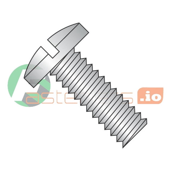 6-32 x 1/4" Machine Screws / Slotted / Binder Undercut Head / 18-8 Stainless Steel (Quantity: 5,000 pcs)