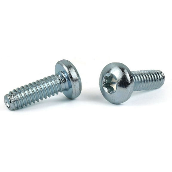 6-32 x 1/4" Trilobe Thread Forming Screws for Metal / Six-Lobe (Torx) / Pan Head / 410 Stainless Steel - 5000 Piece Carton