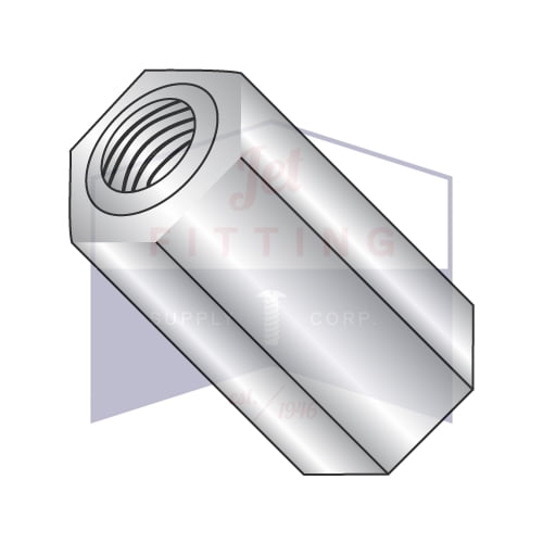 6-32 x 1" 5/16" OD Hex Standoffs (Female-Female) | Stainless Steel (Quantity: 100)