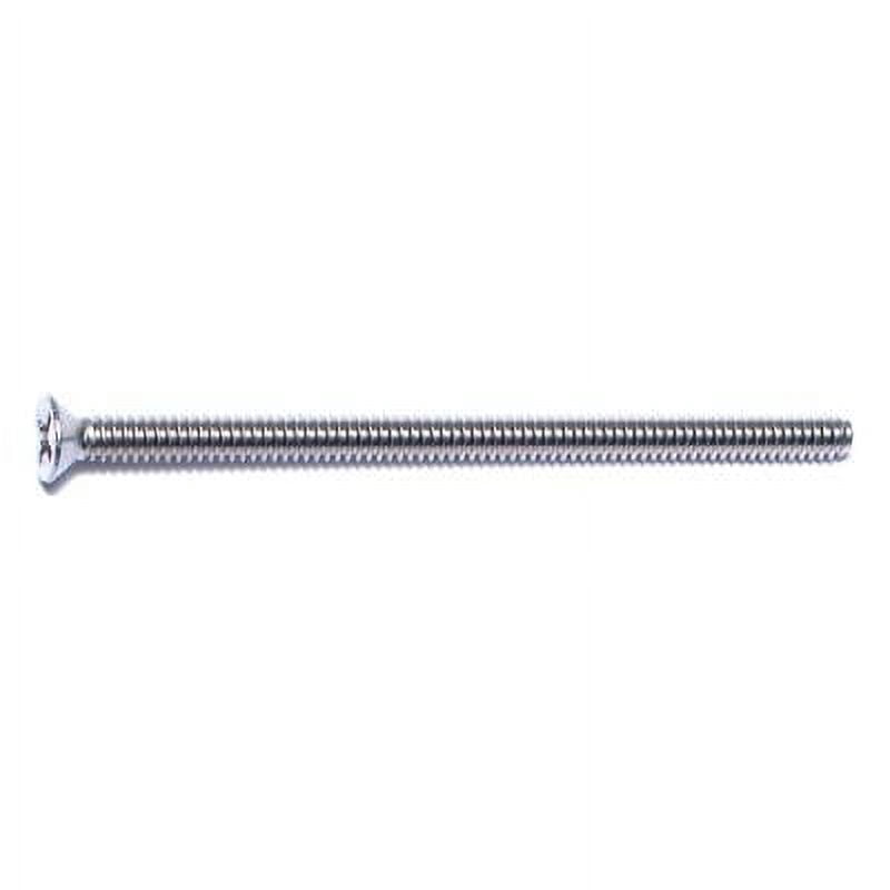 #6-32 x 2-1/2" 18-8 Stainless Steel Coarse Thread Phillips Flat Head Machine Screws MSFSS-197