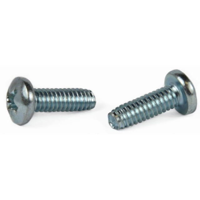 Albany County Fasteners 100 Viti Macchina #6-32 X 2'' Testa Pan Phillips Acciaio Inox