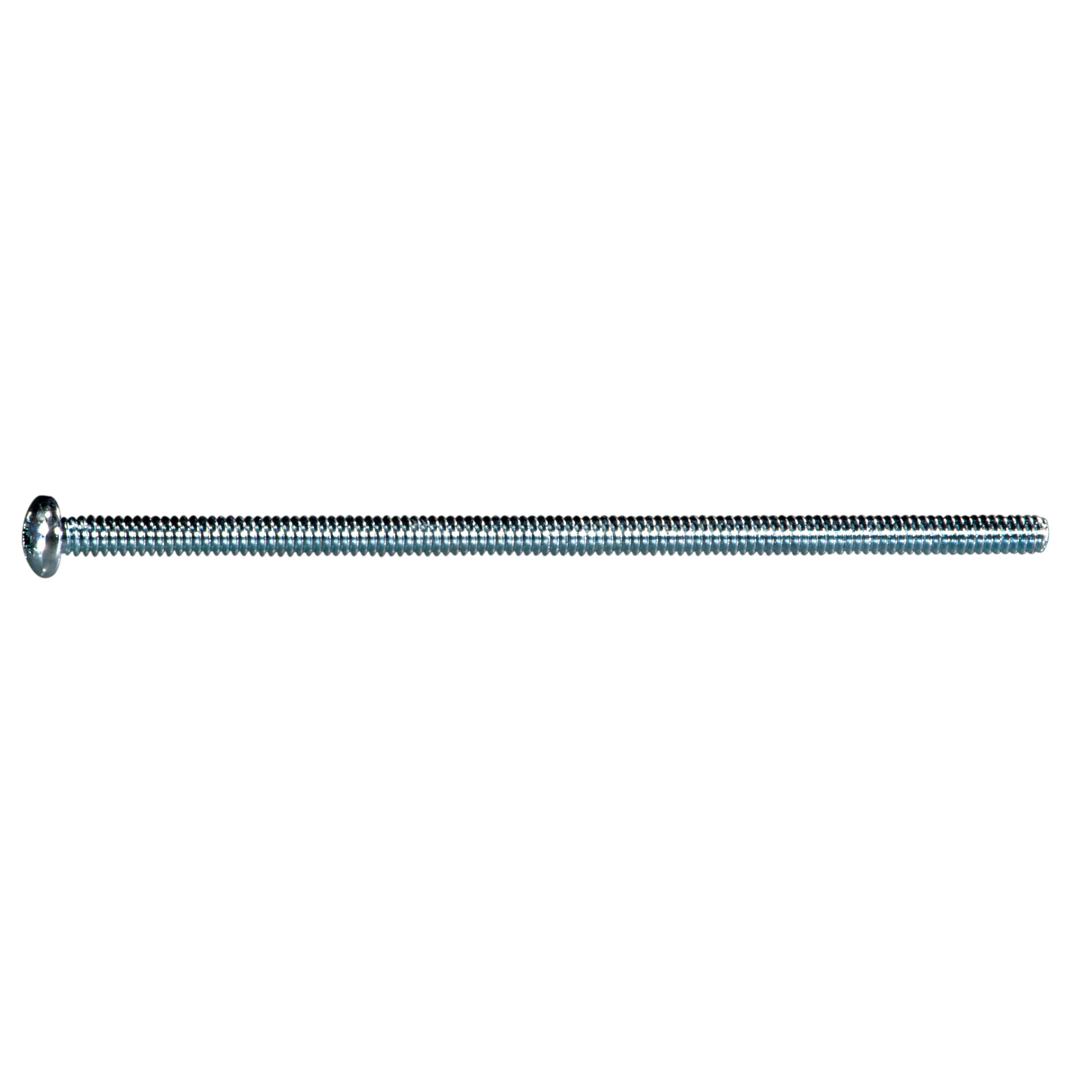 #6-32 x 3-1/2" Zinc Phillips Pan Head Machine Screws (50 pcs.)