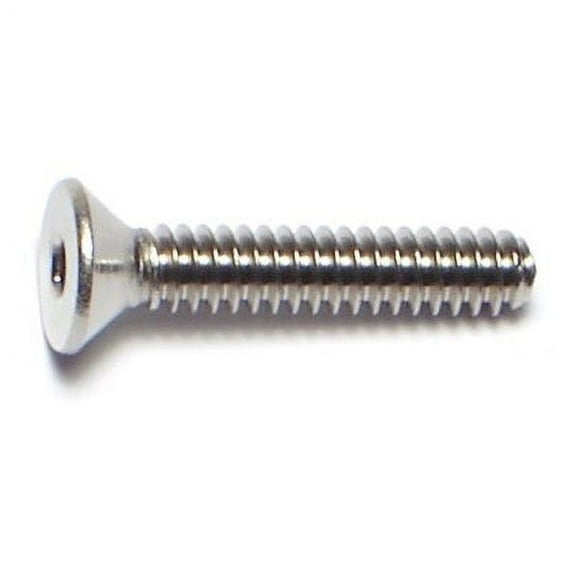 #6-32 x 3/4" 18-8 Stainless Flat Head Socket Cap Screws SCSFSS-099 (20 pcs.)