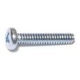 thumbnail image 1 of #6-32 x 3/4" Zinc Plated Steel Coarse Thread Phillips Pan Head Machine Screws MSCPS-088, 1 of 1