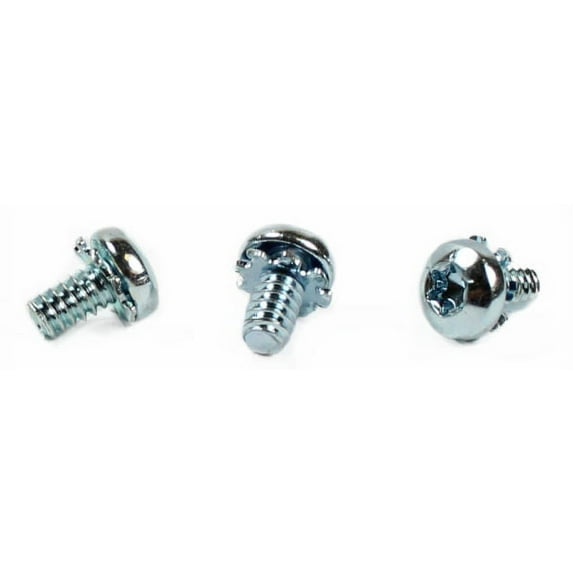 6-32 x 3/8" SEMS Screws / External Tooth Washer / Six-Lobe (Torx®) / Pan Head / Steel / Zinc - 10000 Piece Carton